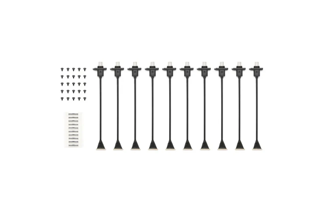 DJI E-Port V2 Coaxial Cable Kit contents