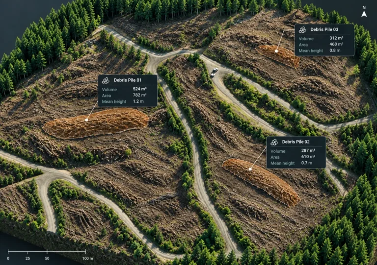 Cutover & Residue Layers: example drone data output