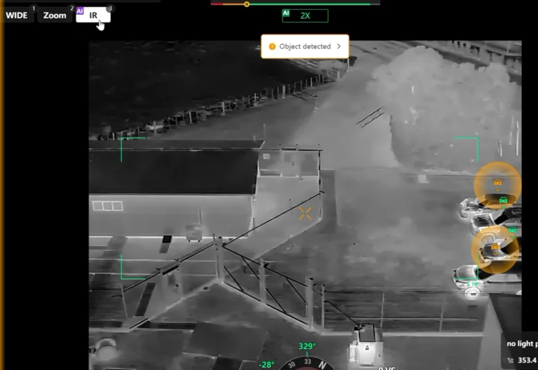Live Video & Overwatch Feeds: example drone data output