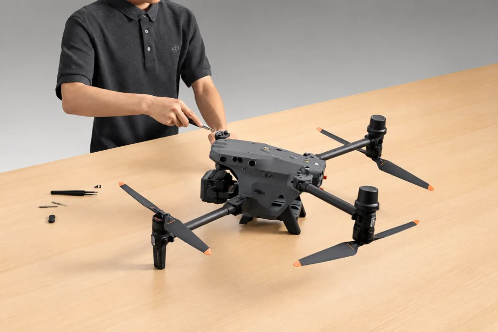 Drone Servicing in practice